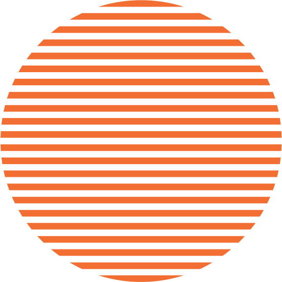 ECE orange circle pattern